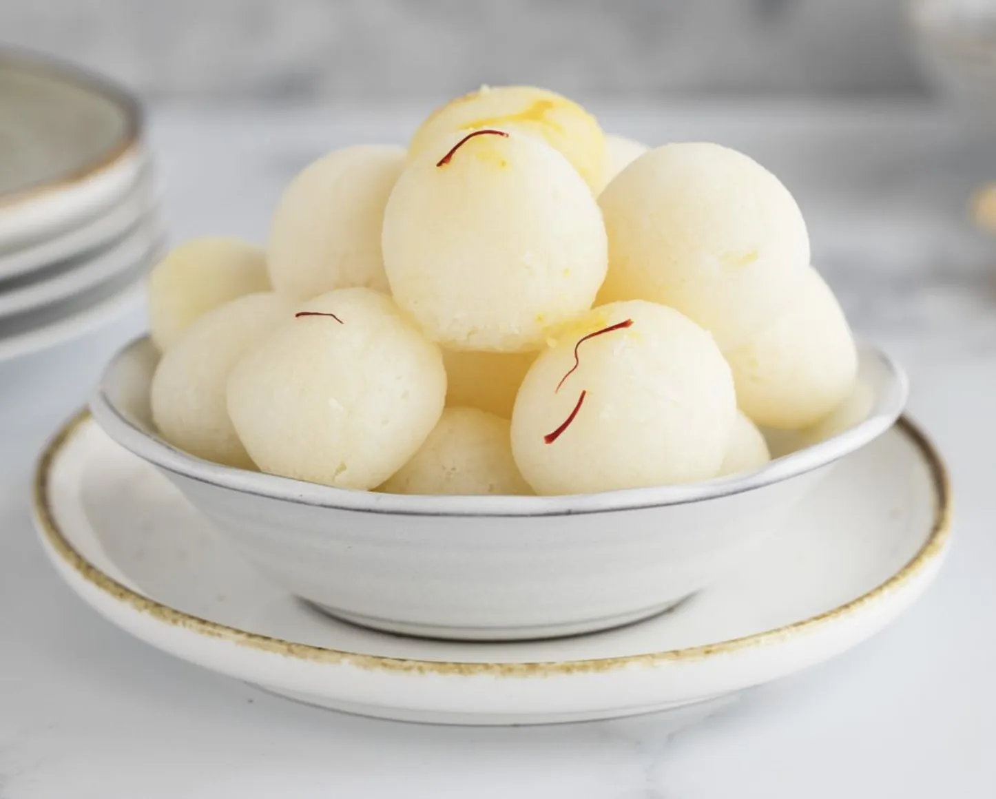 rasgulla sweet in syrup by andhra style catering bangalore