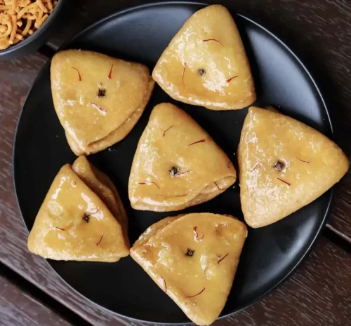 Badam puri sweet in Andhra style catering Bangalore