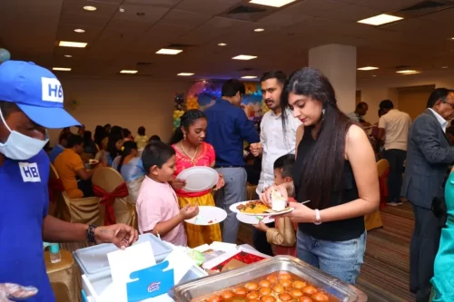 Andhra style vegetarian buffet catering service for events in Bangalore