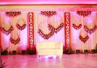 Engagement flower decoration Bangalore