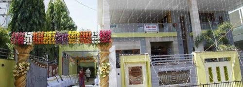 House warming ceremony entrance decorations