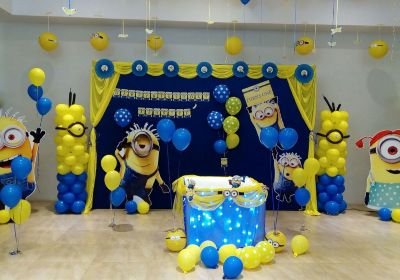 Minions themed birthday planners Bangalore