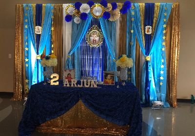 Prince themed birthday party decoration Bangalore