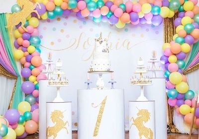 Unicorn theme birthday organisers Bangalore